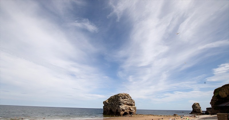 Marsden Rock in South-Tyneside